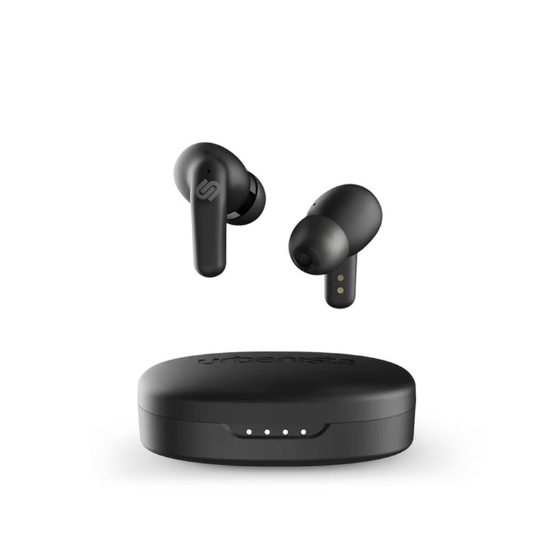 Urbanista Barcelona In-Ear-Kopfhörer – Mit Mikrofon & Fernbedienung, Verhedderungsfreies Kabel, Dark Clown