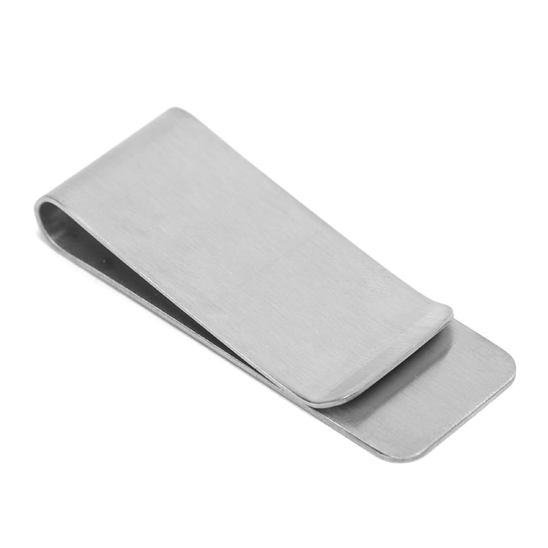 MILLAM - Clips Metálico para Sujetar Billetes Color Plateado