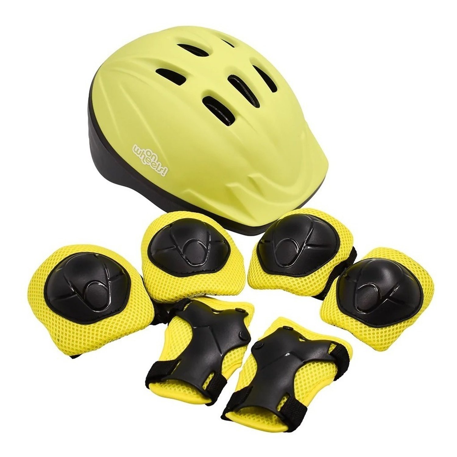 ONWHEELS Set Casco Rodillera Codera Munequera Ninos Onwheels falabella