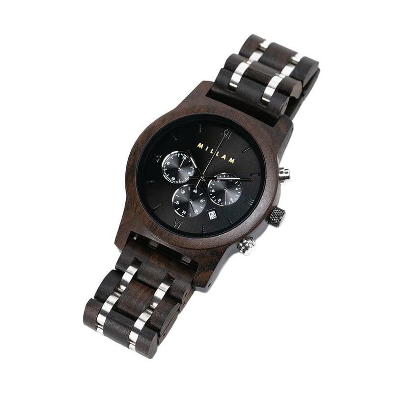 Reloj bambu hombre shop