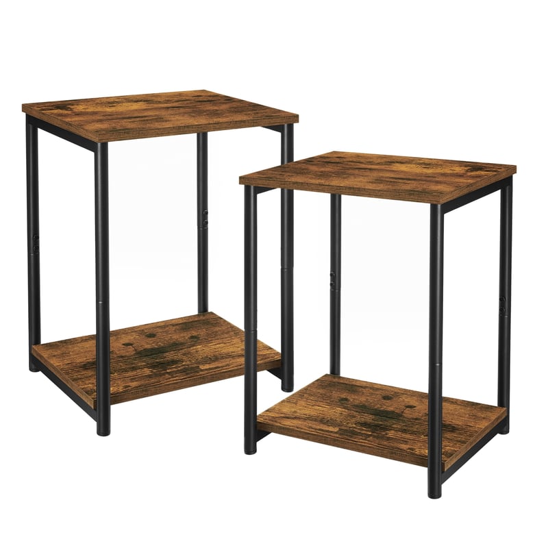 Parya home Set van 2, stalen frame, industrieel, voor eetkamer | Leen Bakker