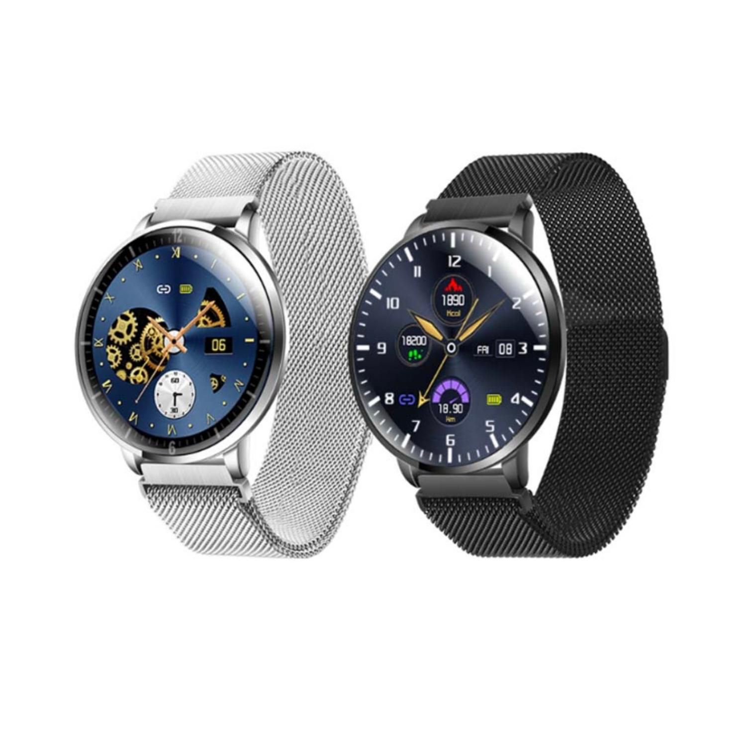 MASTERLIFE Smartwatch RI04 Z58 mide tu ritmo cardiaco y presion arterial Plata falabella