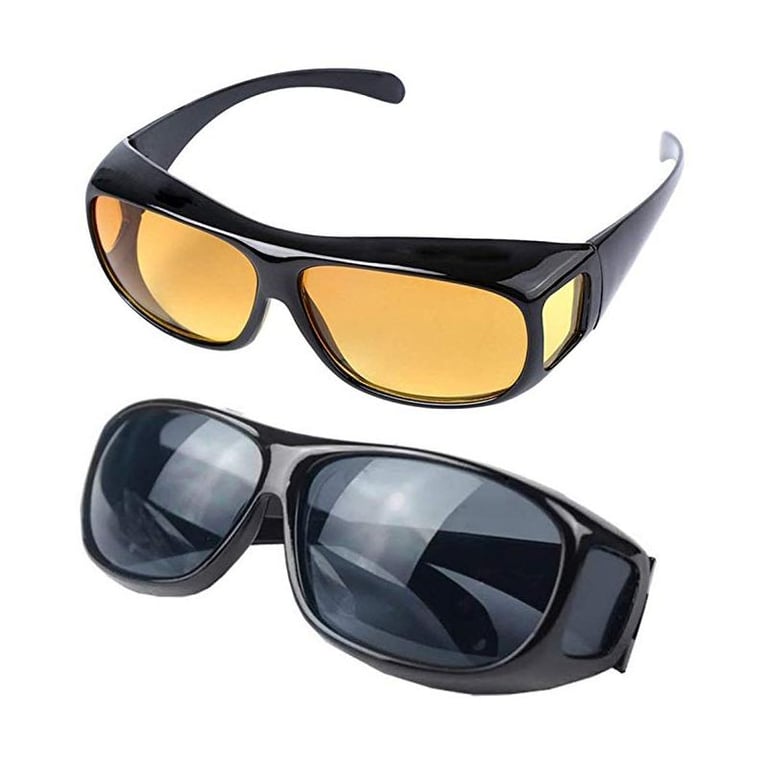 GENERICO Lentes HD vision dia y noche 2x1 ideal para conducir falabella