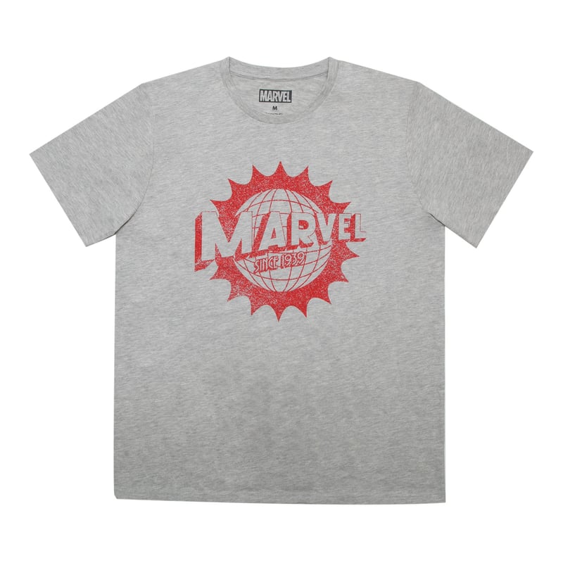Polera Hombre Asombroso Gris Marvel
