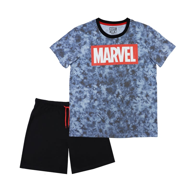 MARVEL Pijama Hombre Universo Comic Azul Marvel | falabella.com