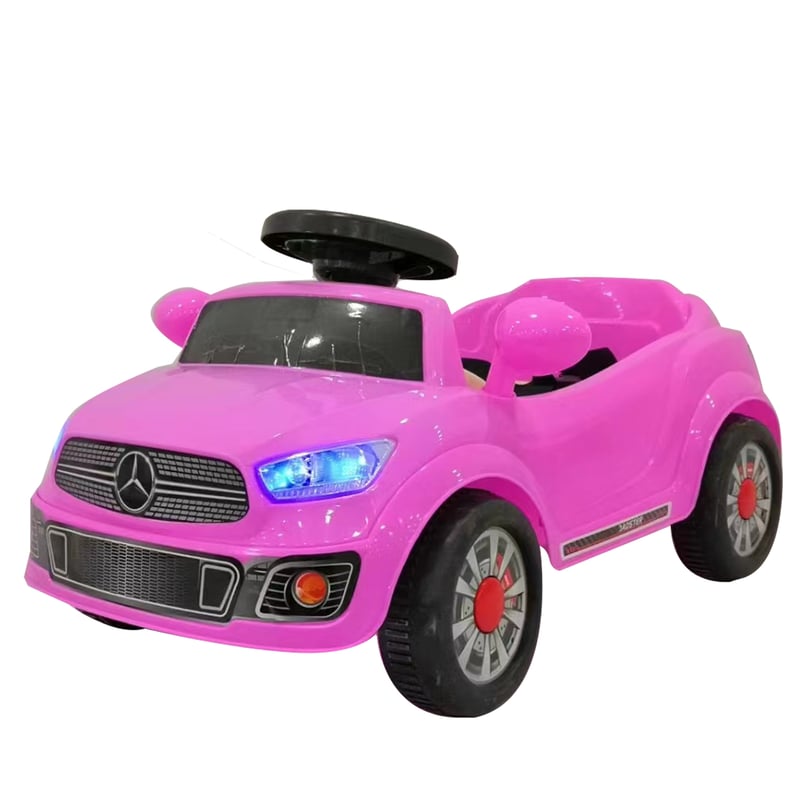 Auto a bateria rosado hot sale