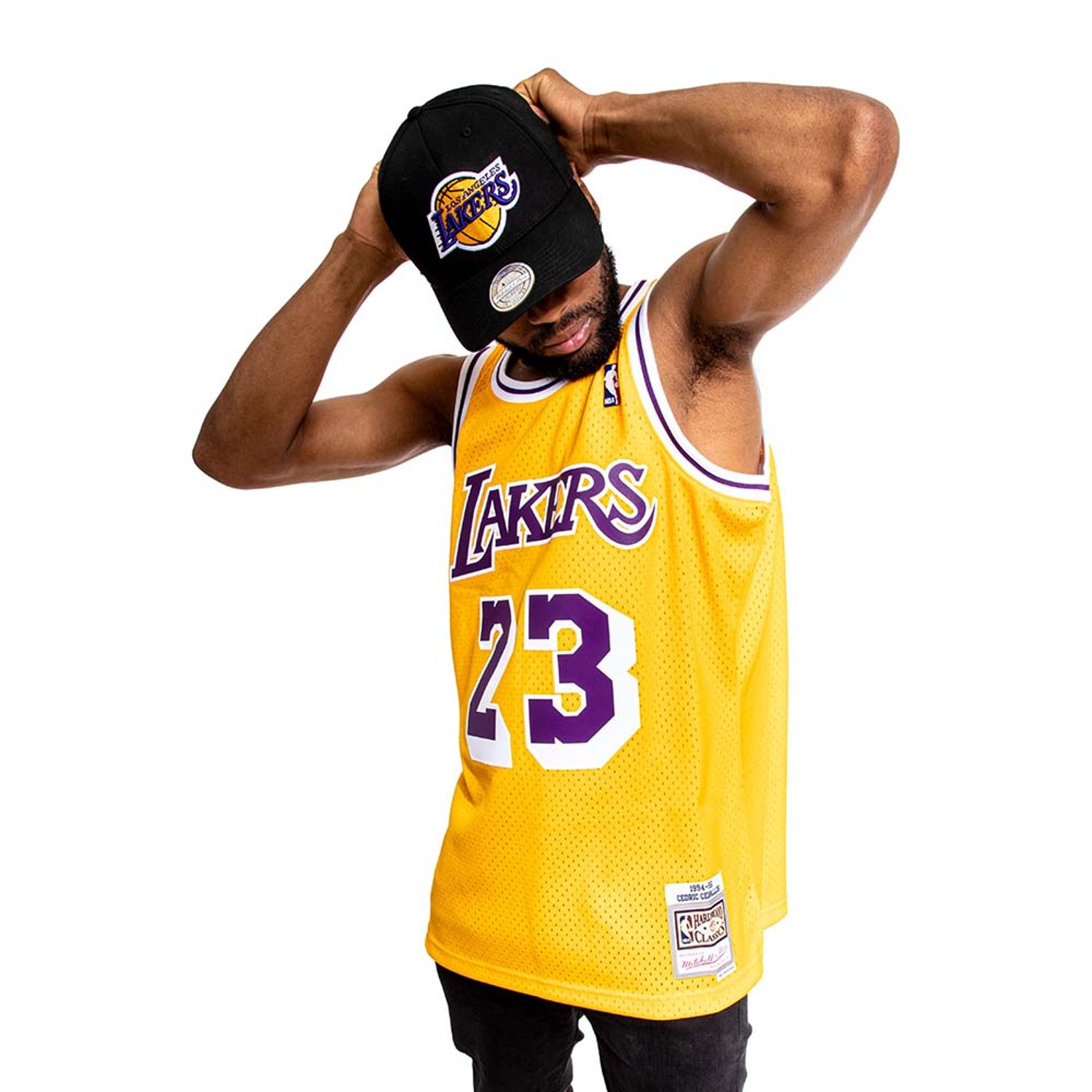 MITCHELL NESS Polera Authentics Nba Lakers 94 Cedric Ceballos Mitchell And Ness falabella
