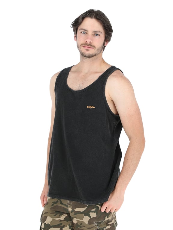 Polera Sin Manga Abejorro Negro Hombre Negro XL