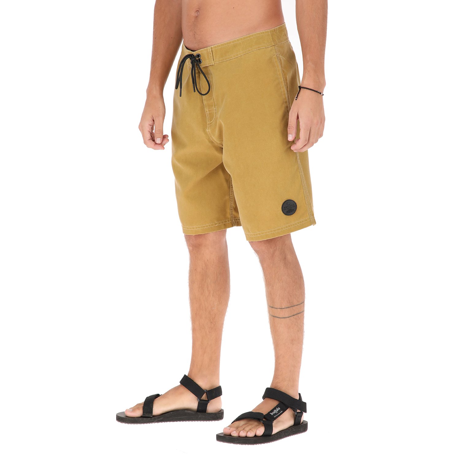 Bermudas mostaza hombre shop