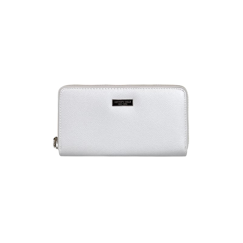 Billetera mujer Bessie plateada Kenneth Cole KENNETH COLE
