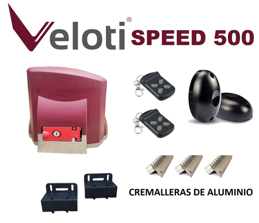 VELOTI Kit Portón Eléctrico Veloti Speed 500 KG. | falabella.com