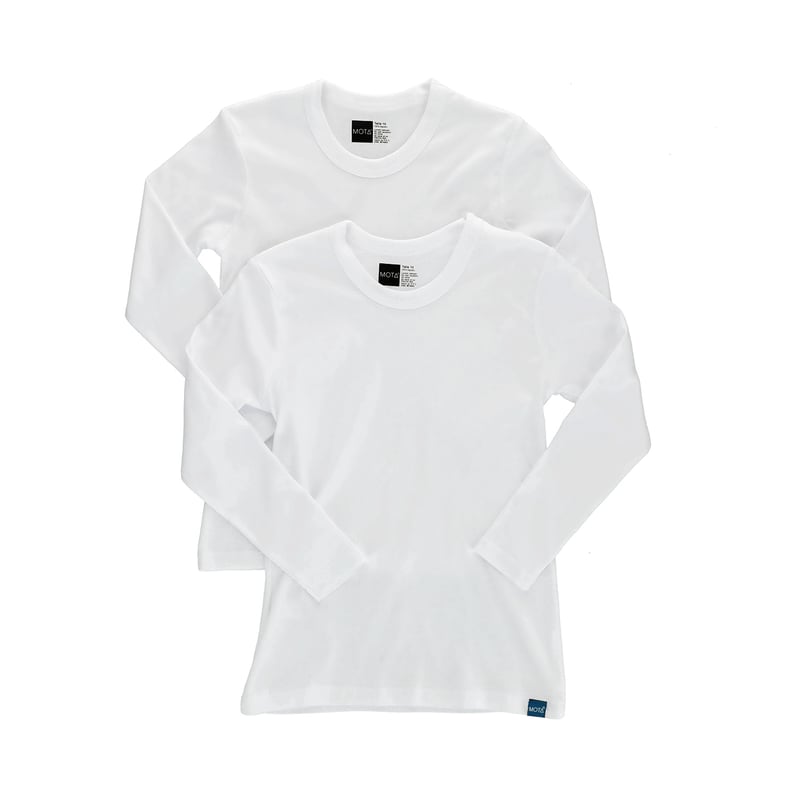 Camiseta manga larga algodon pack 2 mota