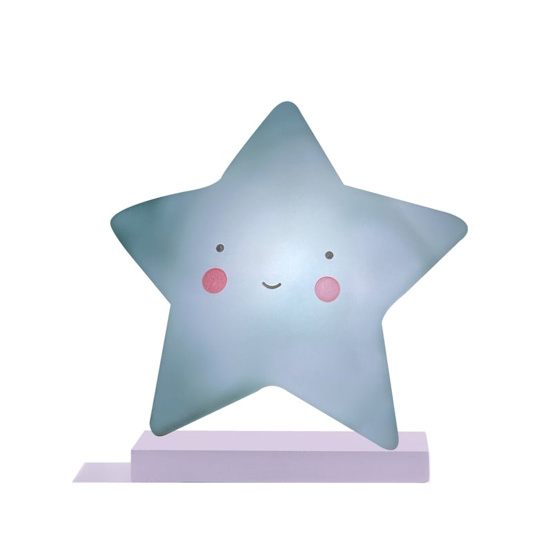 GENERICO - Lámpara Espanta Cuco Estrella Azul (Incluimos Pilas Alcalinas)