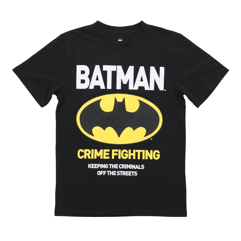 DC COMICS Polera Nino Batman Crime Negro Dc Comics falabella