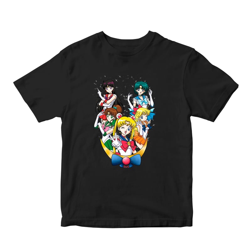 GENERICO - Polera Sailor Moon Sailor Scouts