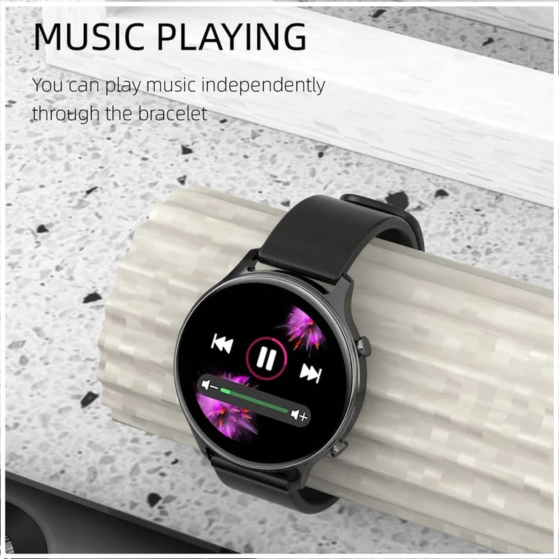 GENERICO Smartwatch S37 Bluetooth 50 Resistencia al Agua IP68 Bateria Duradera falabella