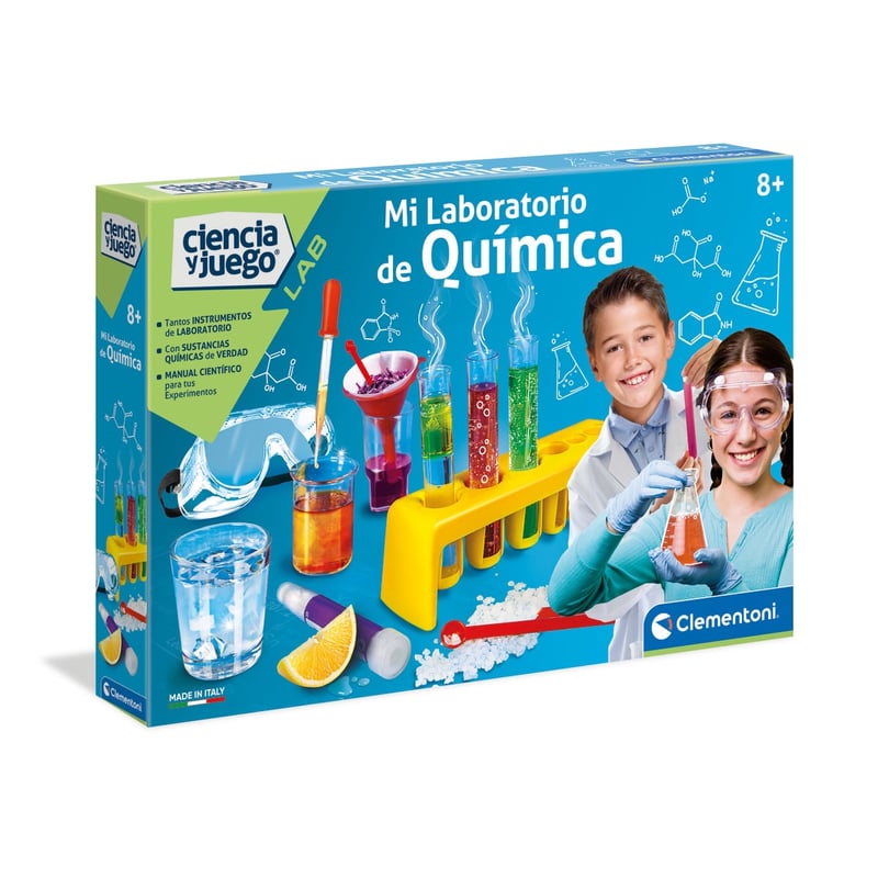Clementoni Chemistry Lab Educational Game - 120+ Science Experiments For Kids