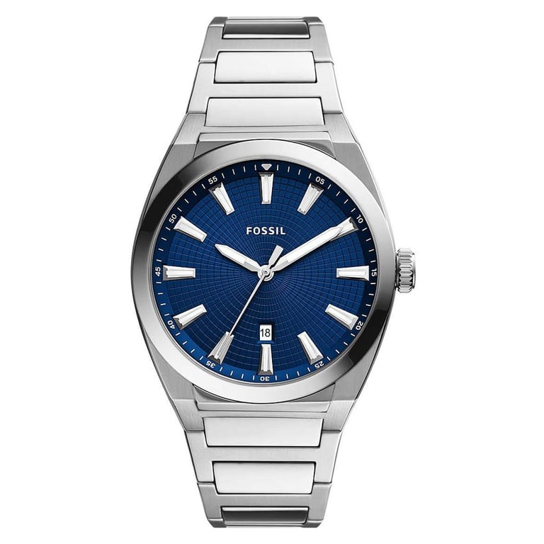 Reloj fossil caballero plateado shop