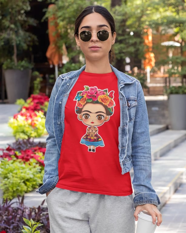 GENERICO Eme merch Polera Frida Kahlo | falabella.com
