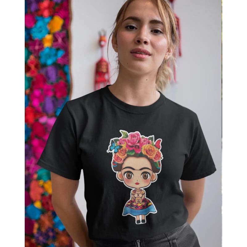 GENERICO - Eme merch Polera Frida Kahlo._