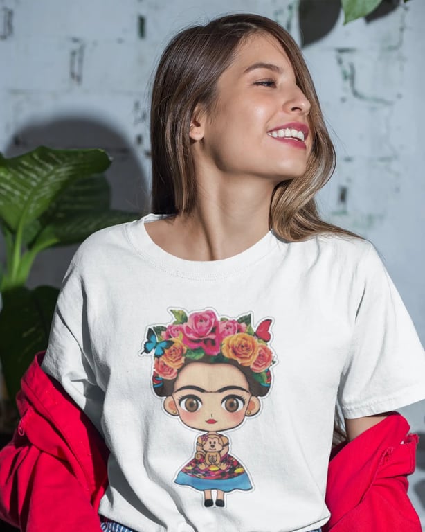 GENERICO Eme merch Polera Frida Kahlo | falabella.com