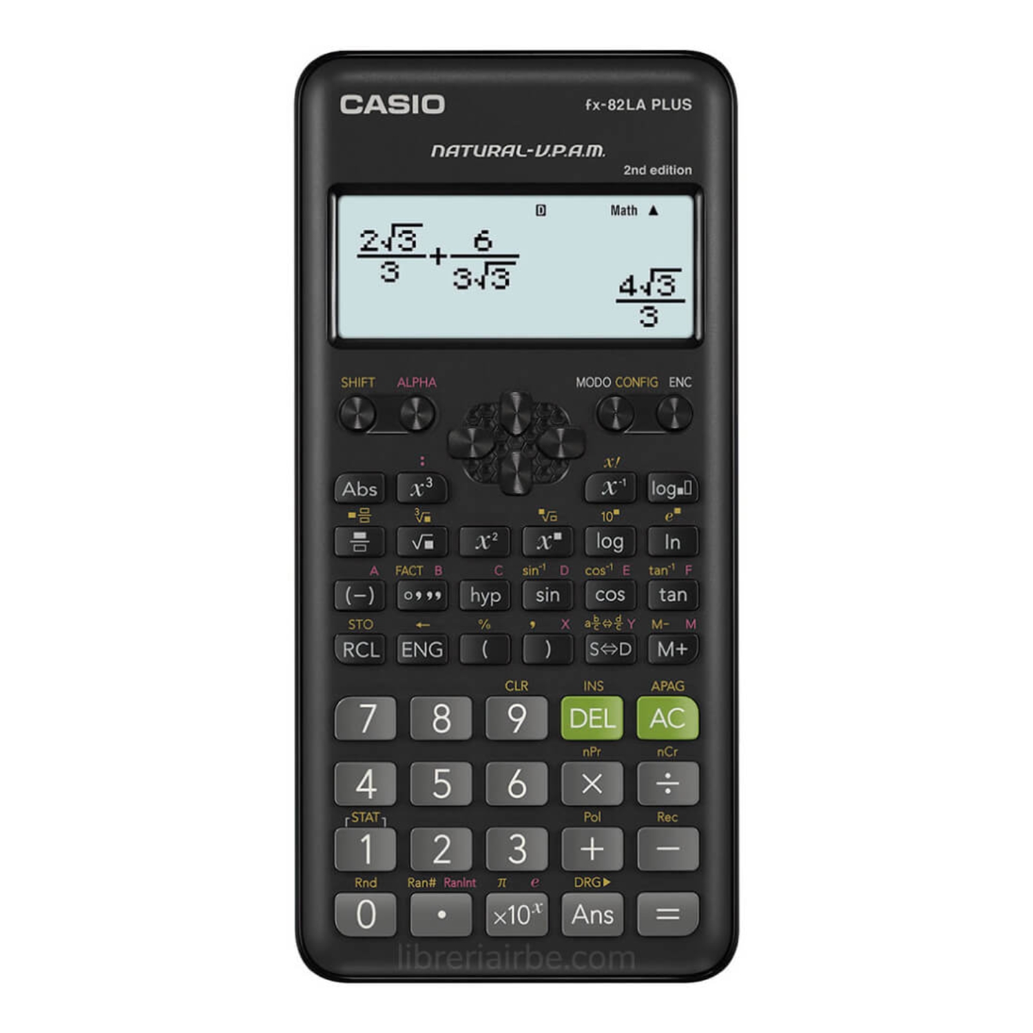 Calculadora científica digital shop