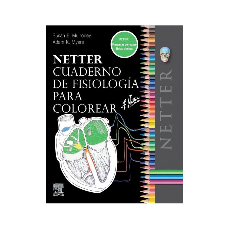 ELSEVIER Netter. Cuaderno De Fisiologia Para Colorear | falabella.com