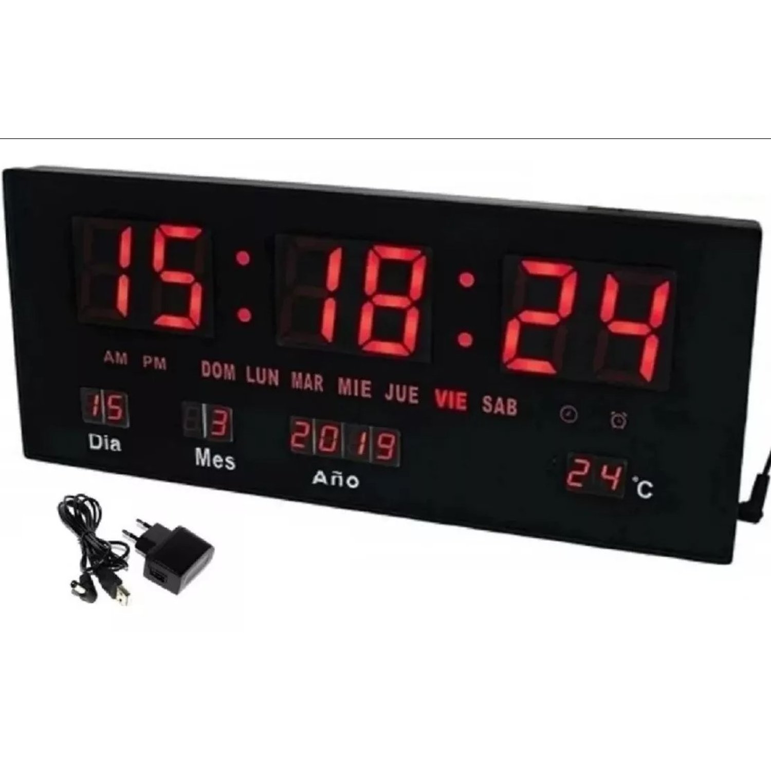 Reloj mural digital hotsell