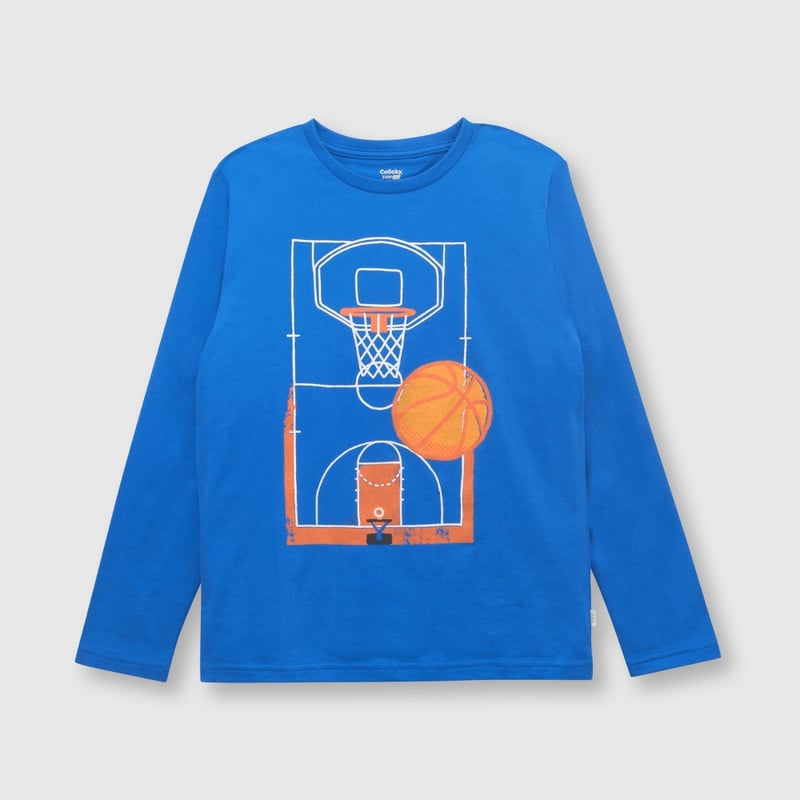 Polera basketball niño sale