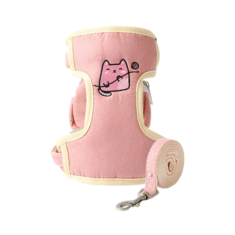 GENERICO Arnes Pechera Para Perro Talla M Color Rosa