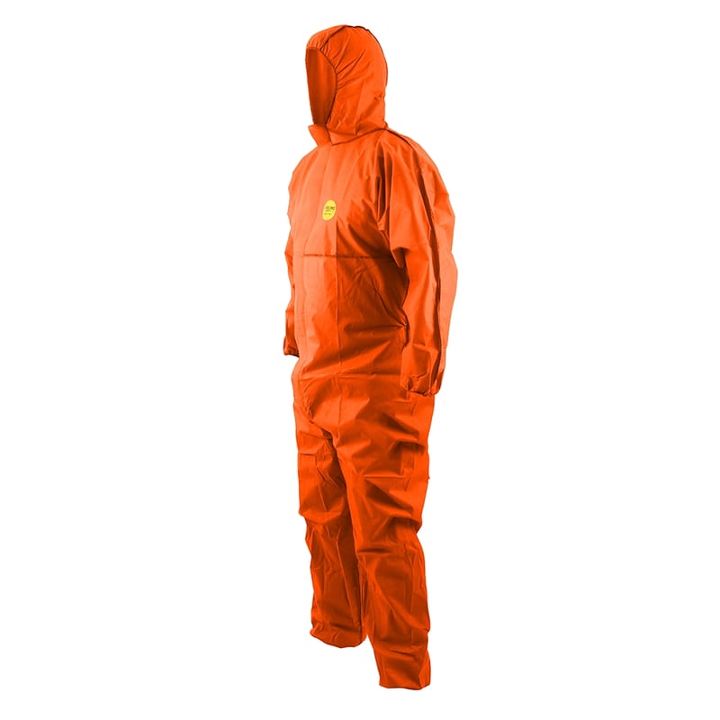 Buzo De Proteccion 7730 B Naranjo Steelpro