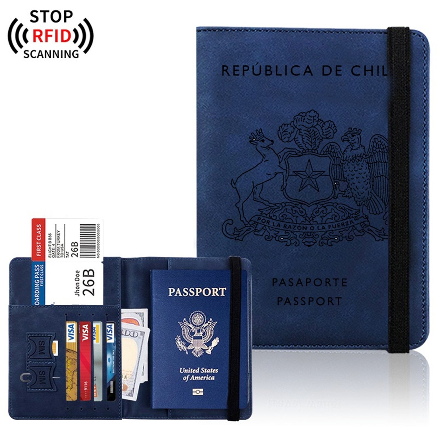 emblema del pasaporte