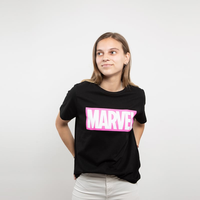 Polera marvel mujer hotsell