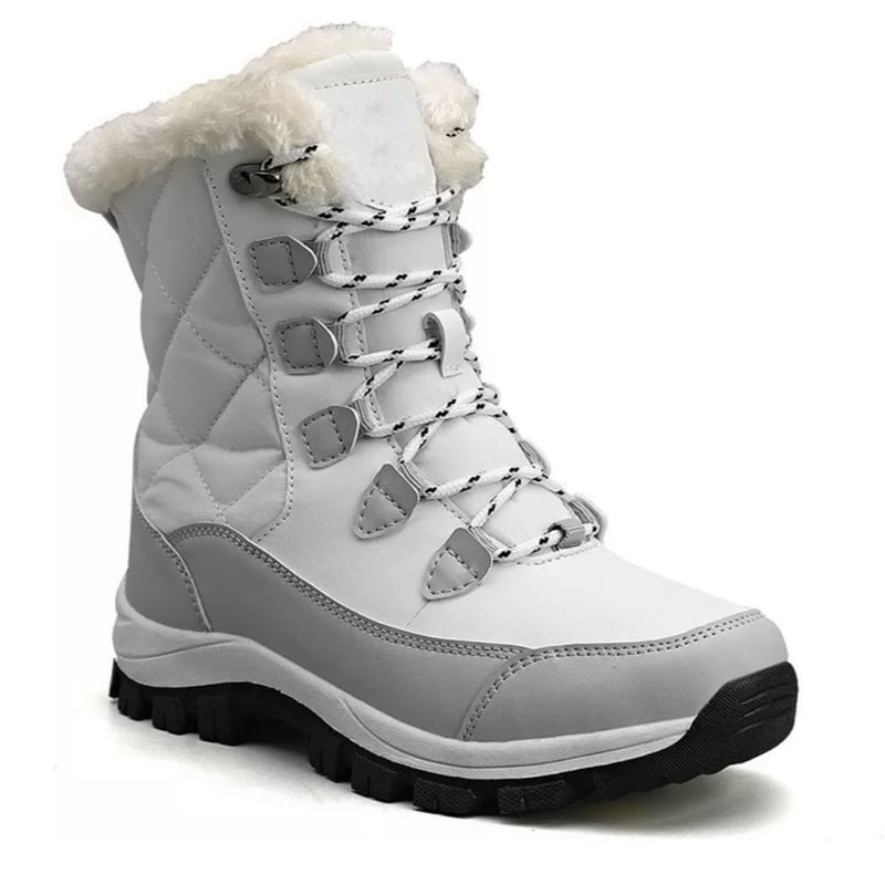 Botas Boots De Mujer Para Nieve Lluvia Impermeable De Invierno Con  Plataforma