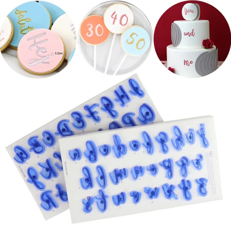 MARCADORES DE LETRAS MINUSCULAS PARA GALLETAS
