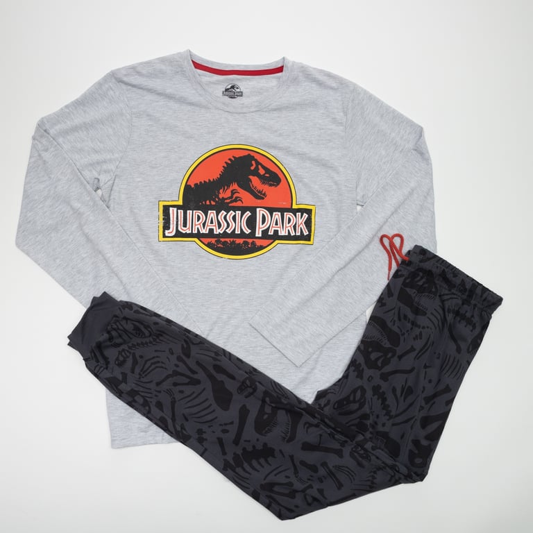 T-shirt Homme Jurassic World 'Blue Bones' - Noir, 100% Coton - Taille à Préciser - Neuf Avec étiquette