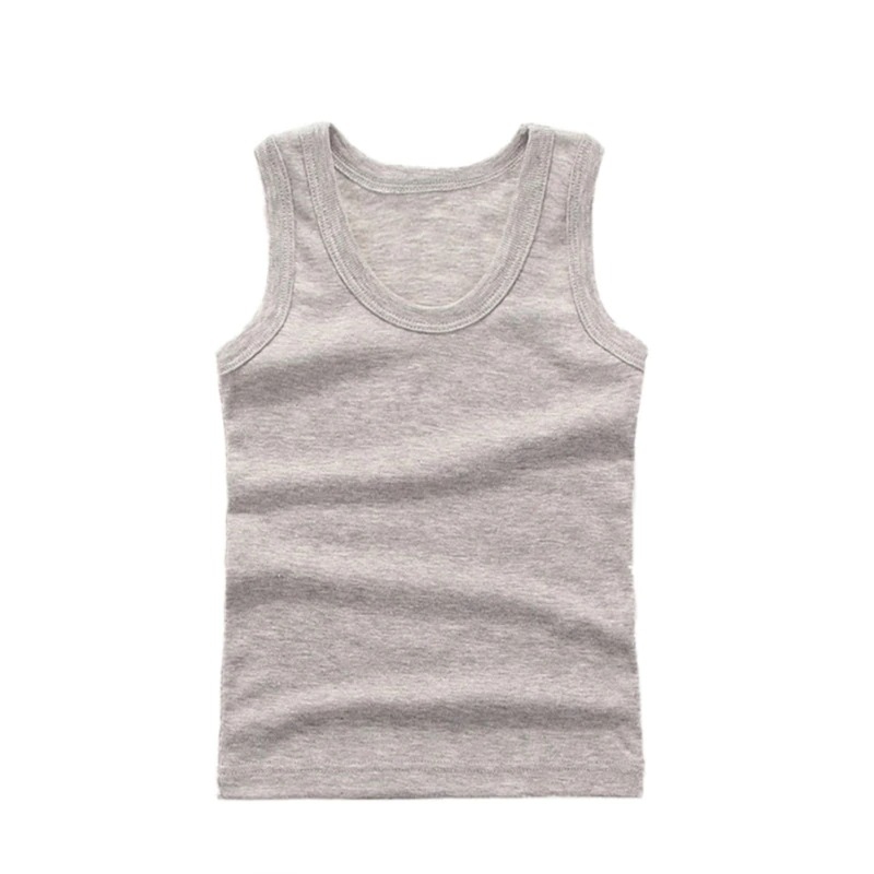 Pack 3 Poleras Sin Mangas Para Ninos 100 Algodon Camiseta Musculosa