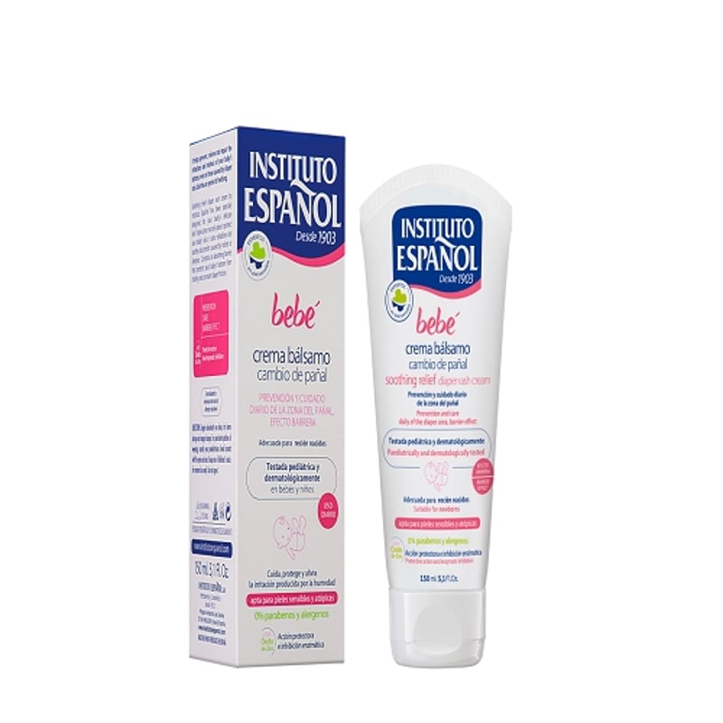 INSTITUTO ESPANOL - CREMA CAMBIO DE PAÑAL BEBE 150 ML