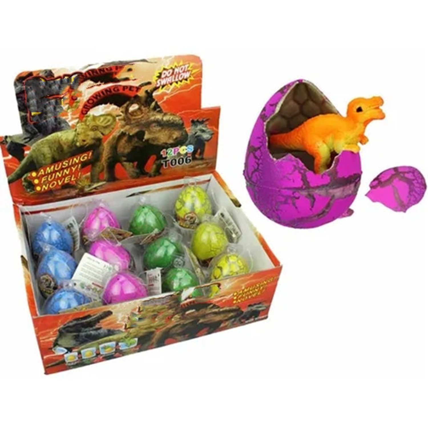 Huevos magicos de dinosaurio sales