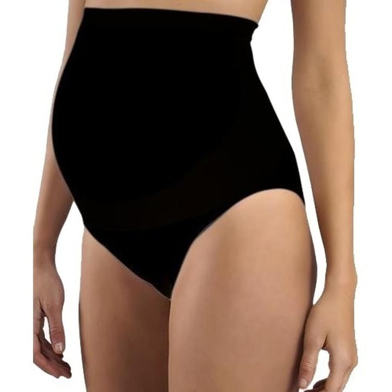 Calzon Faja Maternal Baziani Negro