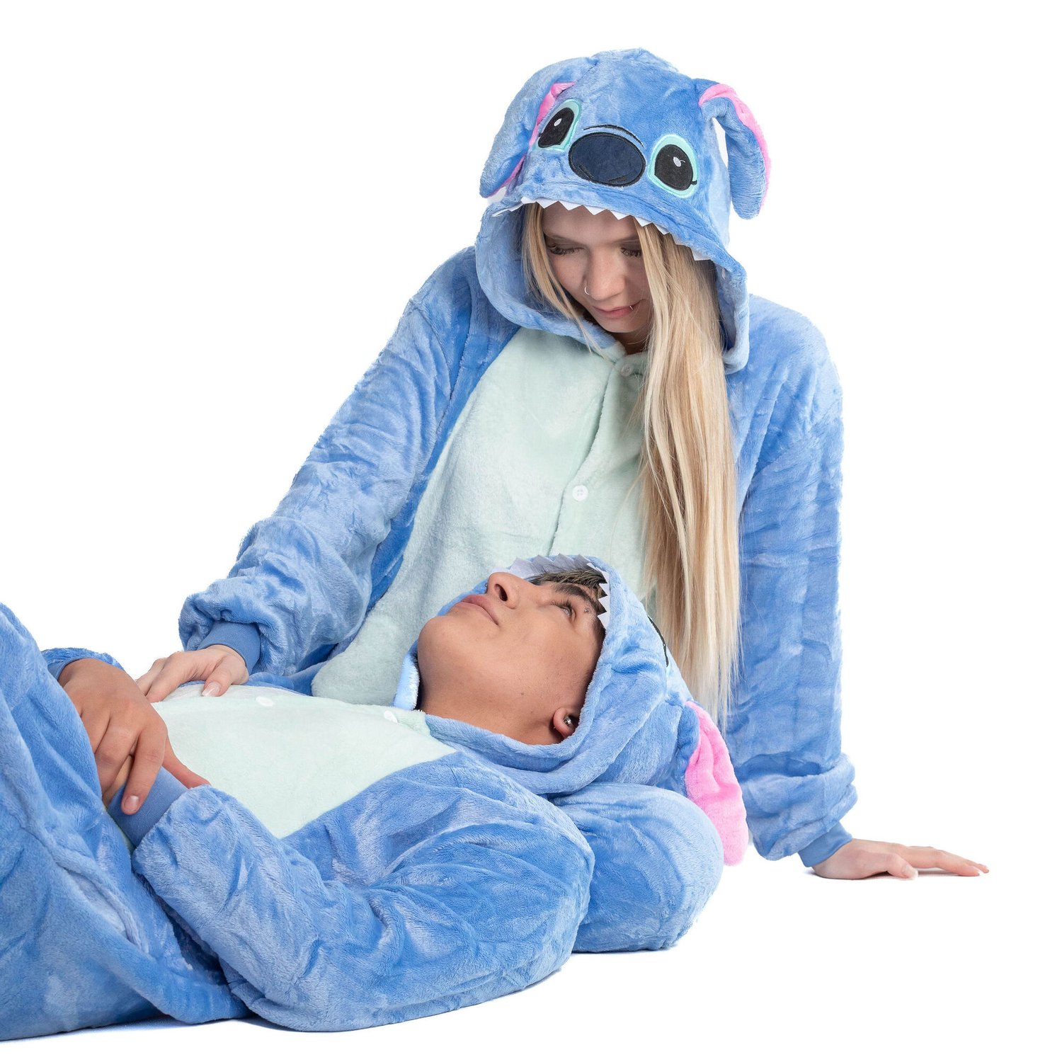 Pijama Nino Polar de Stitch Enteritos Mujer Hombre