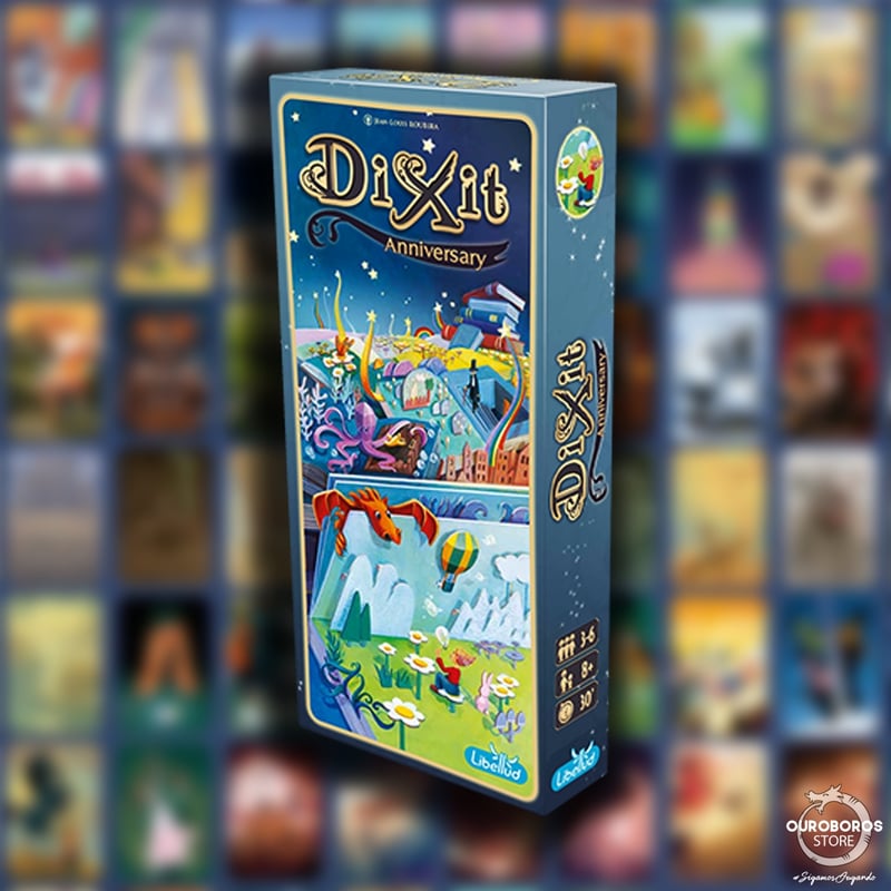 Dixit Anniversary 2 Edición – Juego De Mesa De Cartas Ilustradas, Expansión Con 84 Cartas Para 3-6 Jugadores, A Partir De 8 Años, 30 Minutos De Partida, Asmodee