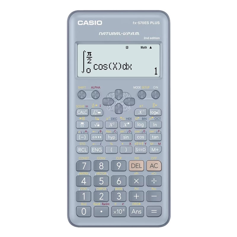 Calculadora Cientifica Casio FX 570ESPLUS BU Sodimac Chile