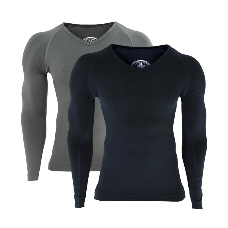 GIOVACCHINO Pack de 2 Camiseta Termica Primera Capa Hombre falabella