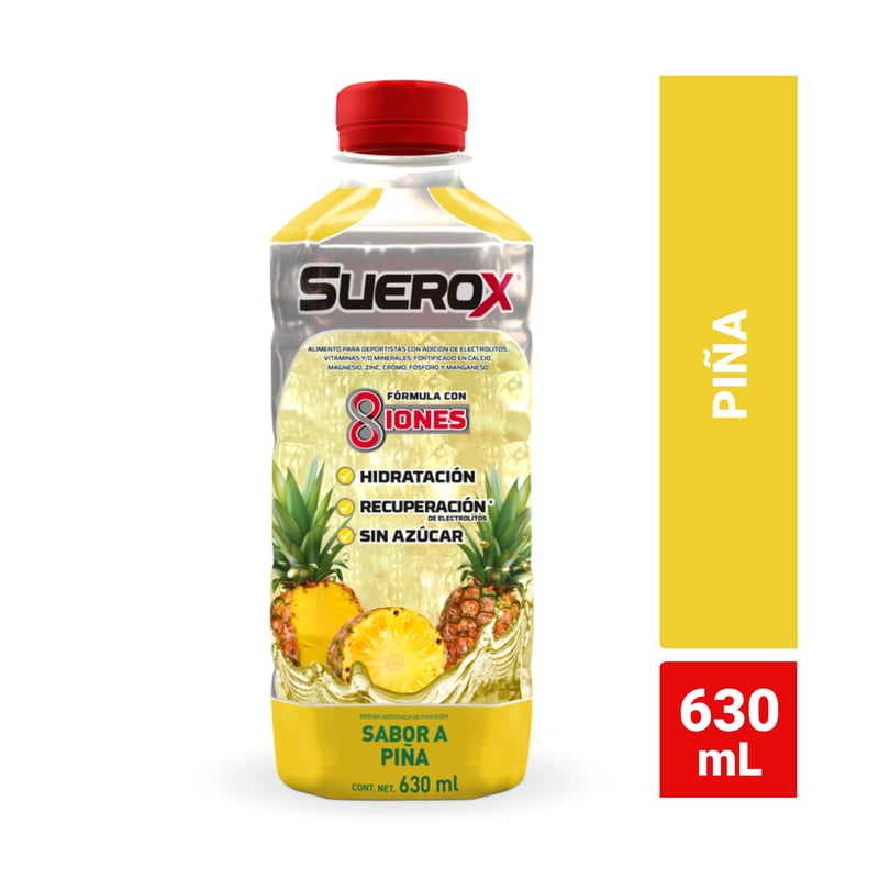SUEROX - Bebida Isotónica Suerox Piña 630 ML