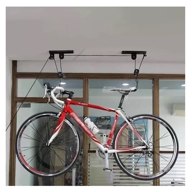 GENERICO Gancho Bicicleta Colgador Bicicleta Techo Soporte Bicicletas falabella