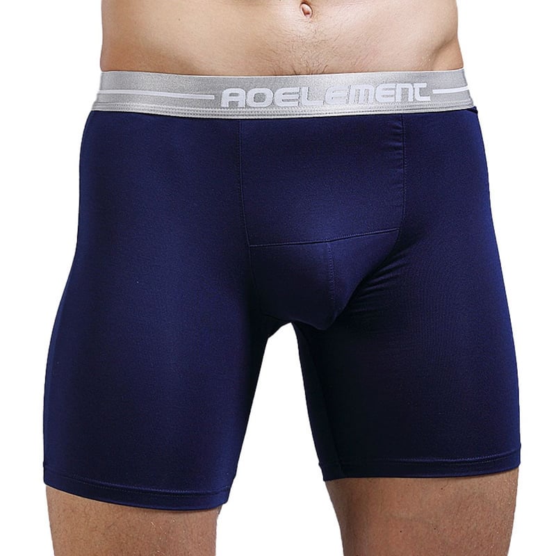 Pack 6 Boxer Largo Biker Para Hombre Algodon Transpirable