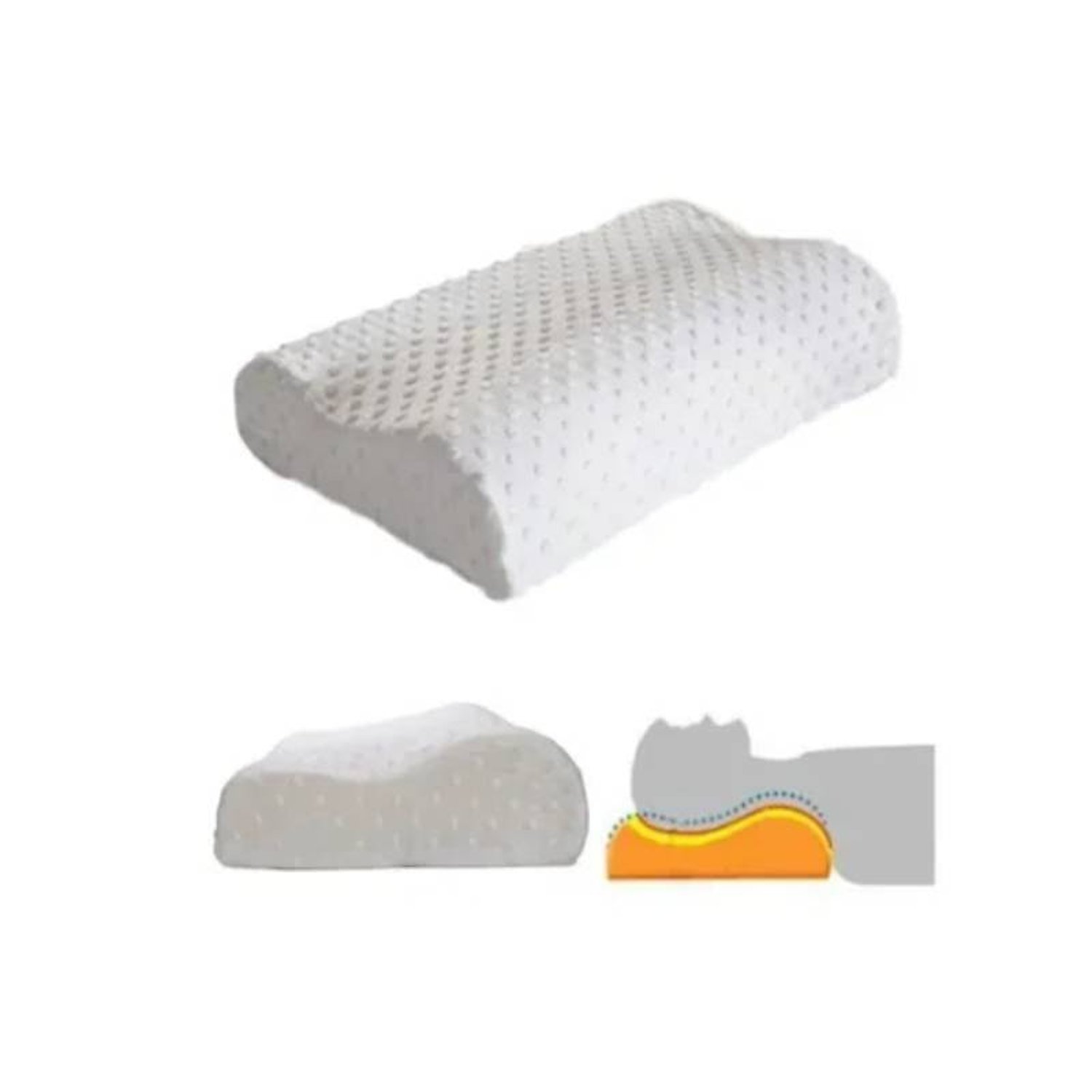 GENERICO Almohada Viscoelastica Memoria Cervical Terapeutica falabella