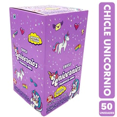 DOS EN UNO - Chicles Estilo Unicornio - Dos En Uno (caja Con 50 Uni)