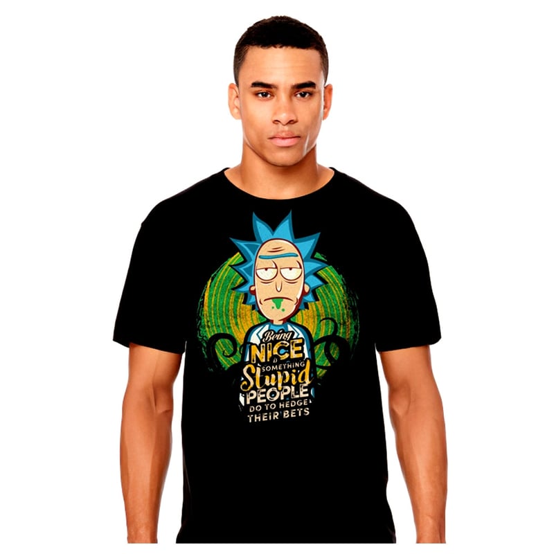 Rick And Morty Bring Nice Animacion Polera